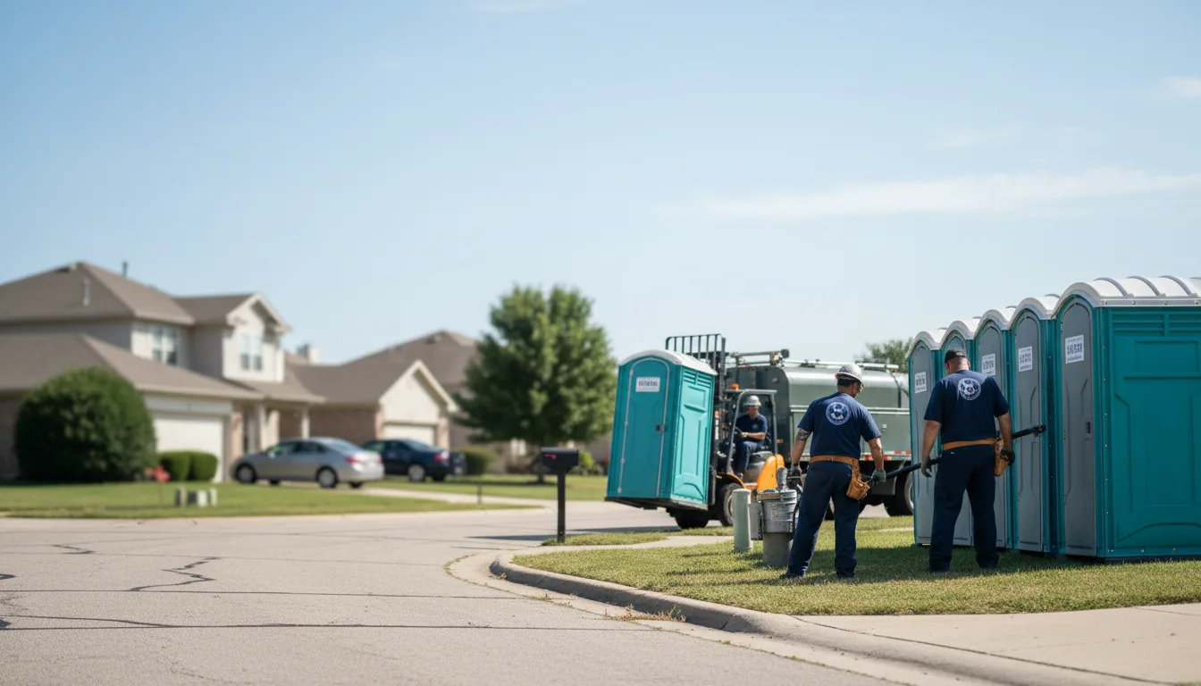 Porta Potty Rental in Choctaw, OK near me